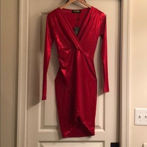 LA FEMME Red dress